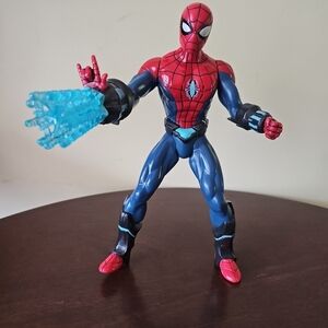 The Amazing Spider-Man 10" Action Figure (Marvel) Talking In French.